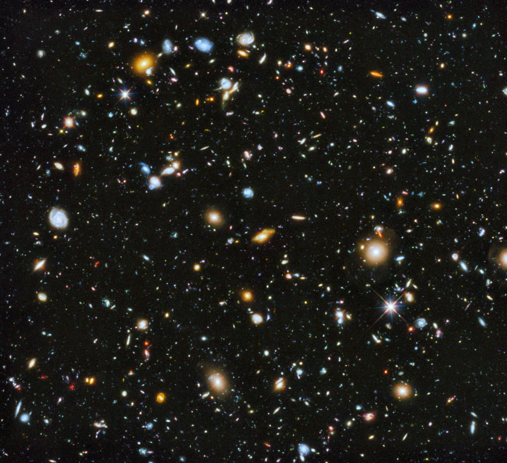 Photo de l’espace profond prise par Hubble