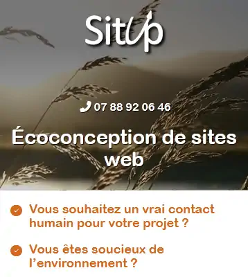 SitUp – Création et développement de sites et applications web.